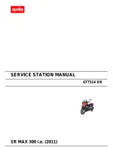2011 Aprilia SR MAX 300 i.e. Service & Repair Manual (P/N 677514) – preview page 1