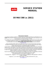2011 Aprilia SR MAX 300 i.e. Service & Repair Manual (P/N 677514) – preview page 2