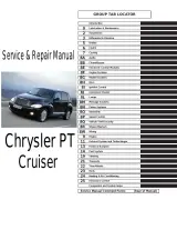 2005 Chrysler PT Cruiser Service & Repair Manual (P/N 81-370-03061) – preview page 1