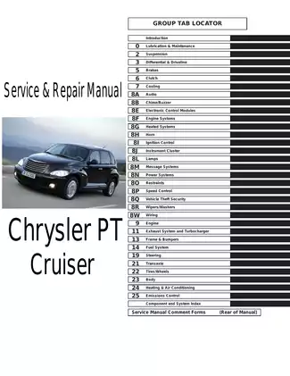 2005 Chrysler PT Cruiser service & repair manual