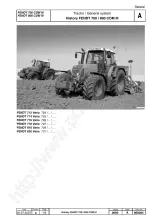 22007- Fendt 700/800 Vario COM III Tractor Workshop & Fault Code Manual Set (P/N X990.005.055.010, X990.005.448.013) – preview page 2