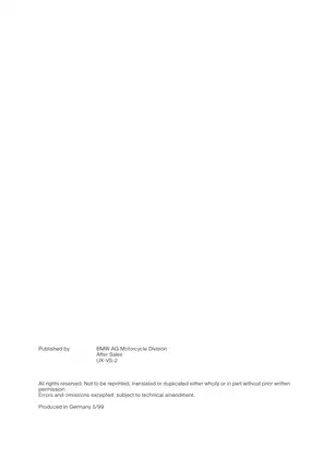 BMW K 1100 LT/RS Repair Manual Preview image 2