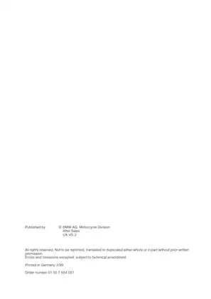 BMW R850C/R1200C Motorcycle Repair Manual - Comprehensive Service Guide Preview image 2