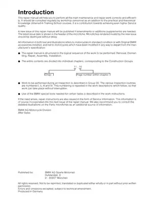 1997-2004 BMW R 850 C, R 1200 C repair manual Preview image 3