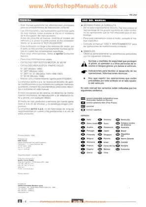 Aprilia RS250 Service Manual and Maintenance Guide (1994-1998) Preview image 4