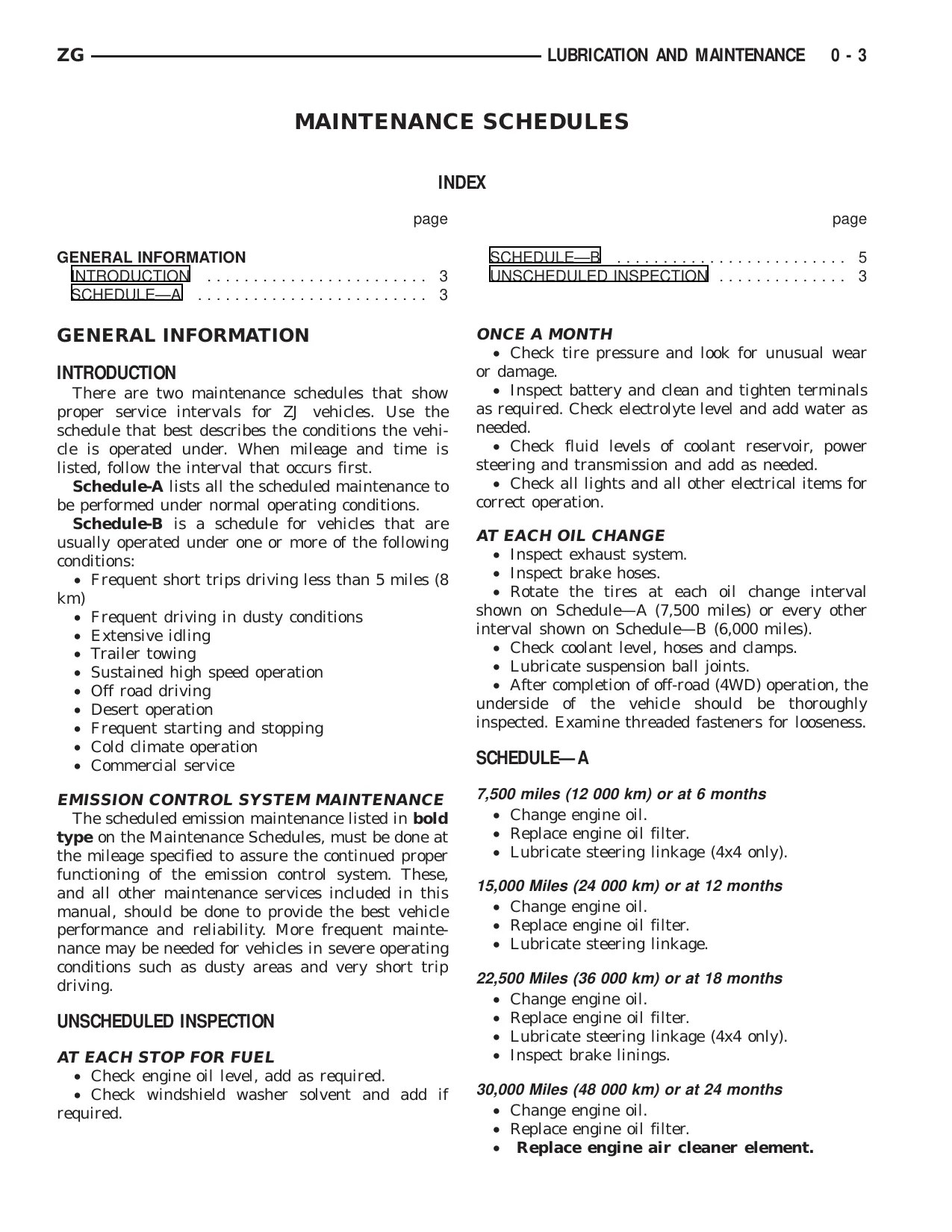 1997 Jeep Grand Cherokee repair manual Preview image 3