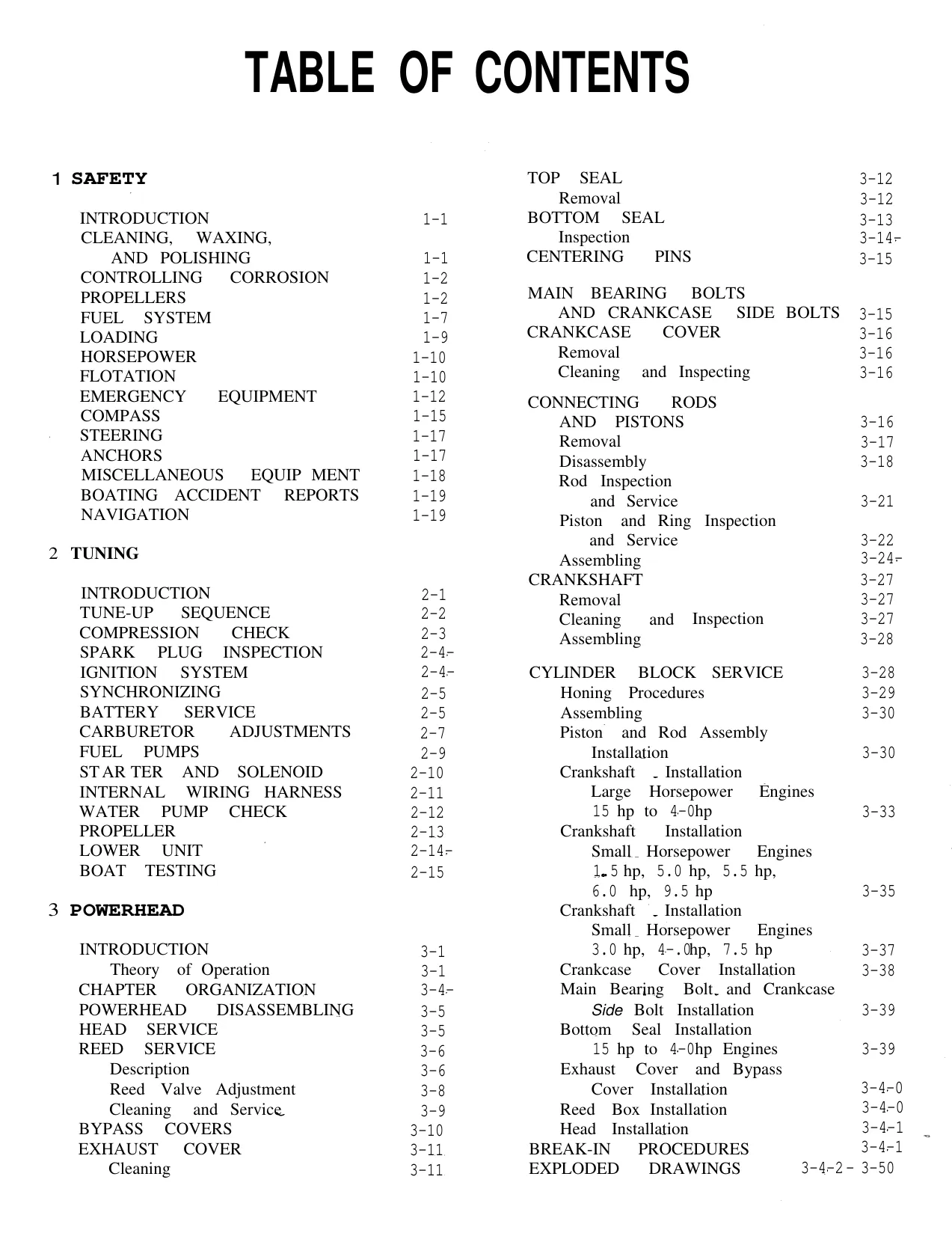 1956-1970 Johnson Evinrude 1.5 hp - 40 hp outboard service manual Preview image 1
