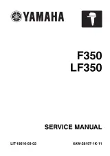 Yamaha F350 & LF350 Outboard Motor Factory Service & Repair Manual 2007 (P/N LIT-18616-03–02) – preview page 1