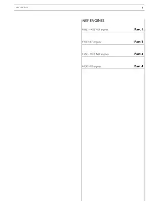 IVECO NEF Engine Technical and Repair Manual: F4BE-F4GE Series Preview image 3