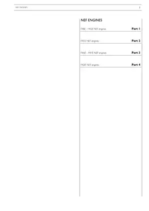 NEF IVECO engine F4B4-F4GE New Holland technical and manual Preview image 3