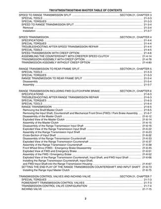 Comprehensive Repair and Service Manual for T8010, T8020, T8030, and T8040 Tractors Preview image 2