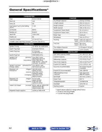 2006 Arctic Cat Prowler XT650 H1 4X4 UTV repair manual Preview image 4