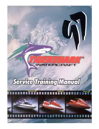 1997 Arctic Cat Tigershark service training manual Preview image 1