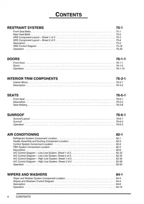 2002-2006 Range Rover L322 service manual Preview image 4