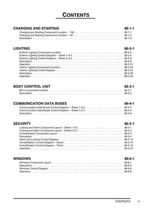 2002-2006 Range Rover L322 service manual Preview image 5