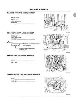 Hitachi EX135UR excavator operator´s manual Preview image 5