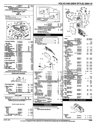 2004-2010 Volvo S40 parts manual Preview image 4