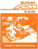 2001 Suzuki RM125 Service Manual – preview page 1