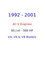 1992–2001 Evinrude/Johnson Outboard V4, V6 & V8 Models Service Manual (P/N JLO5712) – preview page 1