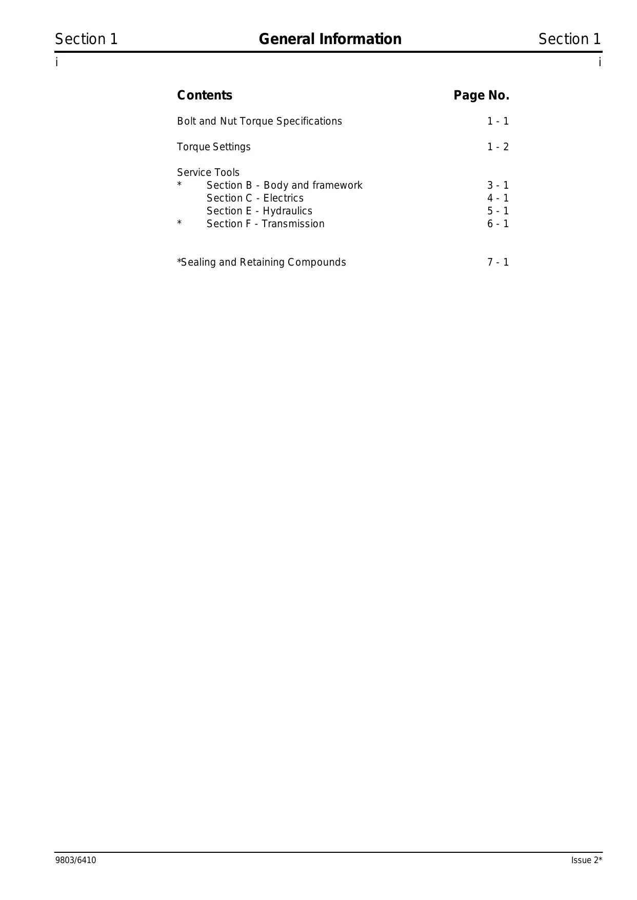 JCB JS130, JS160 tracked excavator manual Preview image 3