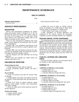 2000 Jeep Cherokee XJ manual Preview image 4