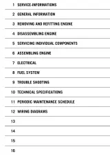 2005–2008 KTM 250 SX-F, EXC-F, XC-F, XCF-W, SXS-F Engine Repair Manual (P/N 3.206.052-E.) – preview page 3