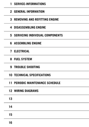 2005-2008 KTM 250 SX-F, EXC-F, EXC-F Six Days, XCF-W, XCF, SXS-F repair manual Preview image 5