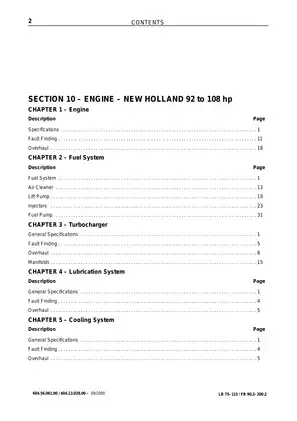 Fiat-Hitachi FB90.2, FB100.2, FB110.2, FB200.2 Compact Wheel Loader workshop manual Preview image 5