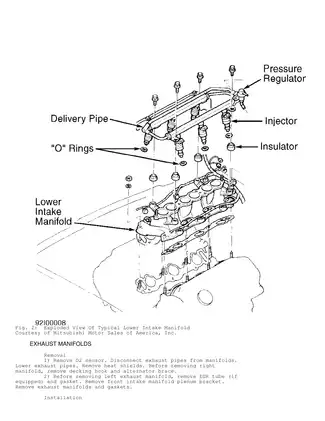 1993 Mitsubishi Pajero service manual Preview image 4