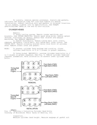 1993 Mitsubishi Pajero service manual Preview image 5