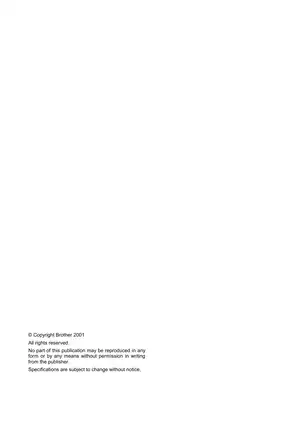 Brother Multi-Function Machine Service Manual (MFC6800, DCP1000, MFC9180, MFC9160) Preview image 2