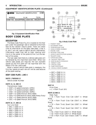2002 Dodge RAM 2500-3500 shop manual Preview image 5