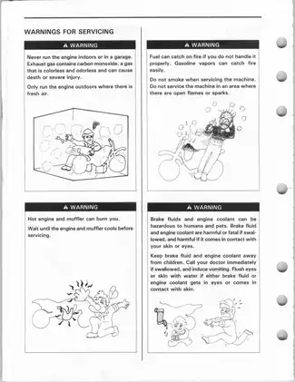 1995 Suzuki RM250 owner´s service manual Preview image 4