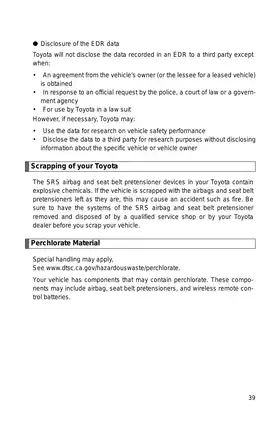 2013 Toyota Tundra owners manual Preview image 5