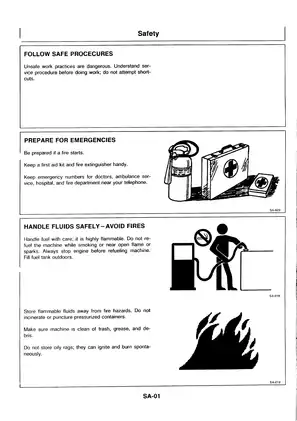 Hitachi EX8, EX12, EX15, EX22, EX30 excavator technical manual Preview image 4