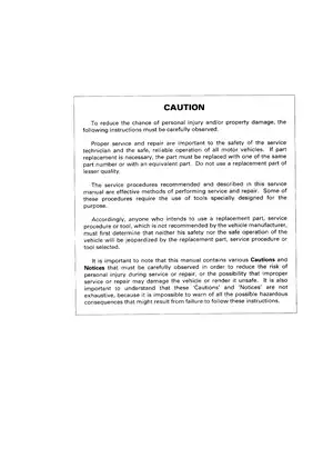 1997/1998 Isuzu Commercial Truck FSR, FTR, FVR service manual Preview image 3
