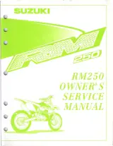 1996–2002 Suzuki RM250 Owner´s Service Manual (P/N C4085-91017) – preview page 1