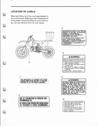 Suzuki RM250 Motorcycle Service Manual (1990-2022) - Comprehensive Guide Preview image 5