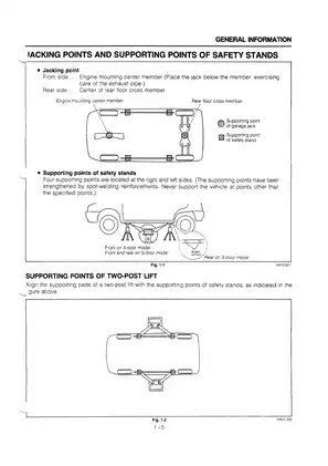 1983-1987 Daihatsu Charade G11 service manual Preview image 5