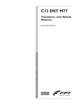 IVECO C13 ENT M77 2007 Service Manual (P/N P3D32C003 E) – preview page 1