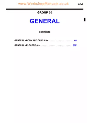 2000-2002 Mitsubishi Eclipse, Eclipse Spider manual Preview image 1