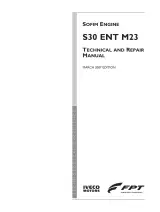 2007 IVECO S30 ENT M23 Engine Technical Manual (P/N (P3D32S001 E) – preview page 1