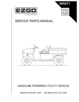 E-Z-GO ST 4x4 Utility Vehicle Parts and Service Manual 2006–2010 (P/N 605271) – preview page 1