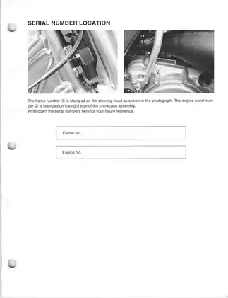 2007 Suzuki RM125 owner´s service manual Preview image 5