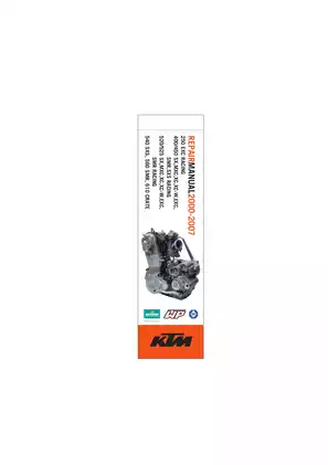 2000-2007 KTM 250, 400, 450, 520, 525, 540, 610 repair manual Preview image 3