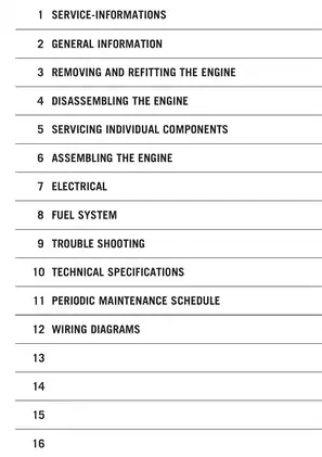 2000-2007 KTM 250, 400, 450, 520, 525, 540, 610 repair manual Preview image 5