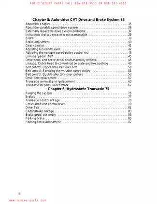 2010-2013 MTD 700 series 42 inch riding mower tractor manual Preview image 4