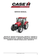 CASE Maxxum 100, 110, 115, 120, 125, 130, 140 Tractors Service Manual (P/N MAXXUM-T3-DRAFT) – preview page 1