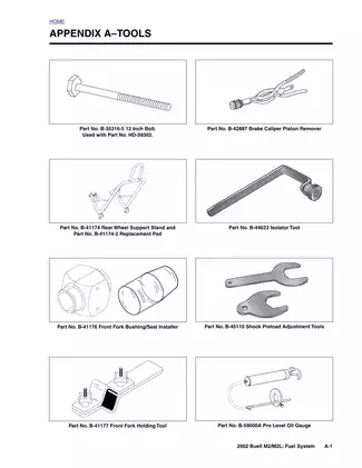 2002 Buell M2, M2L Cyclone service manual Preview image 3