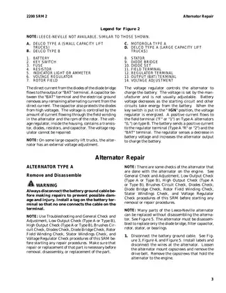 Hyster F003 H40J H50J H60JS forklift manual Preview image 4